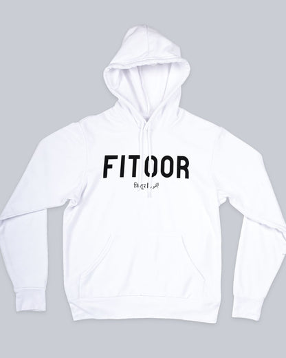 Fitoor Unisex Hoodie available in Blue, Green Maroon, Black & White. Urdu Hoodie, Poetry Hoodie, Shayari Hoodie, Rekhta Hoodie, Sukhanvar Merchandise, Rekhta Store Merchandise.