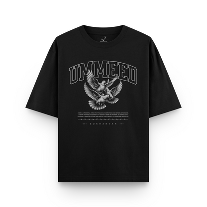 Ummeed Terry Drop Shoulder Oversized Unisex Tshirts