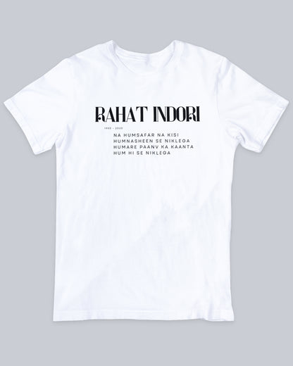 Rahat Indori Unisex Tshirt