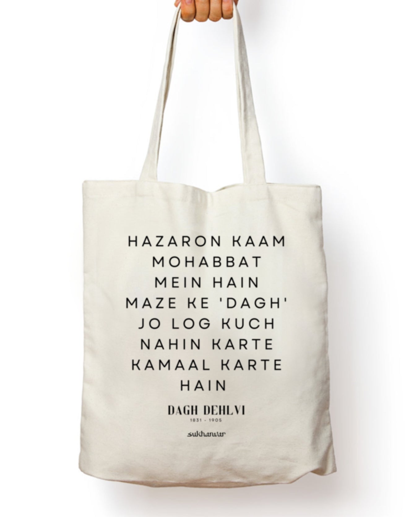 Dagh Dehlvi Tote Bag